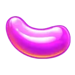 Roze jellybean Symbool